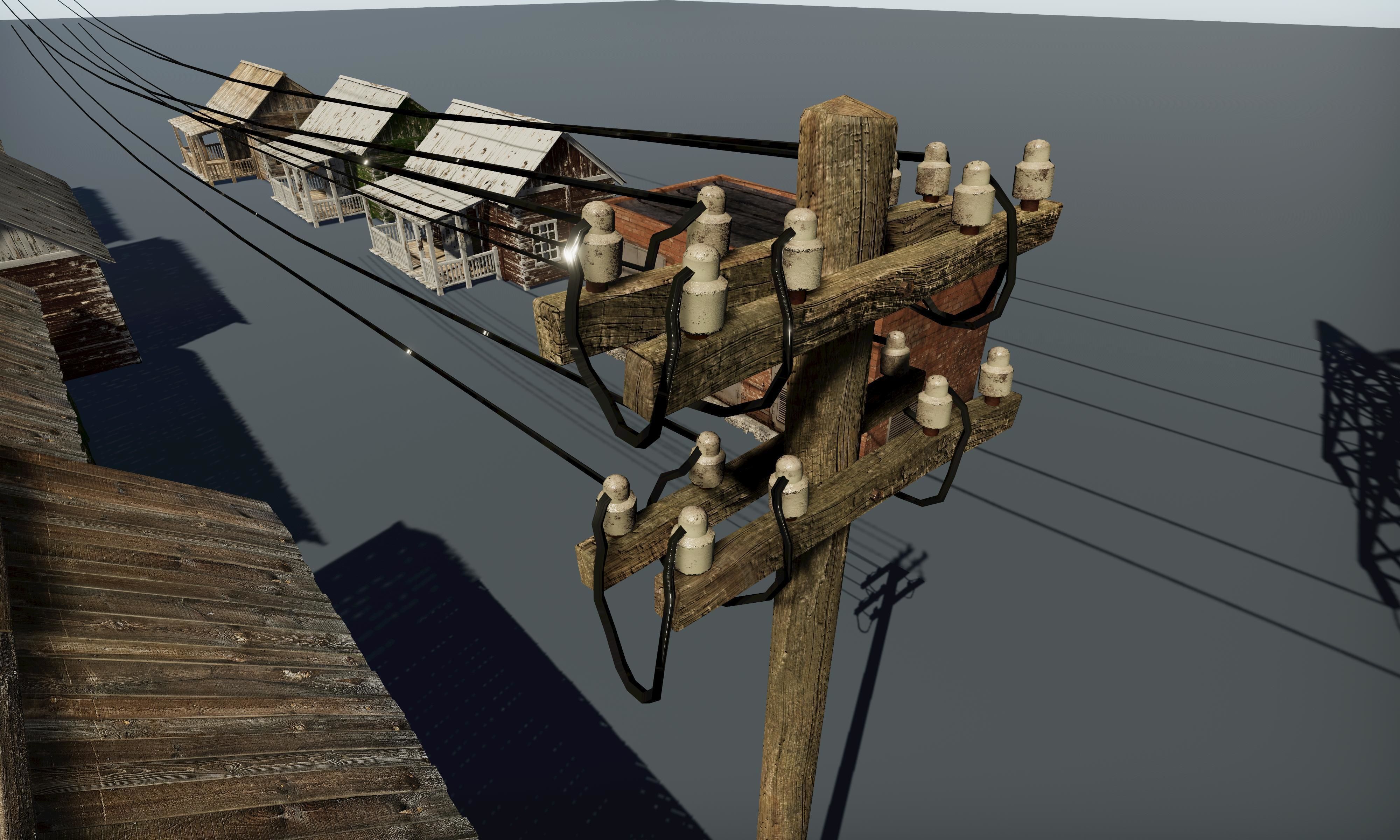 HQ Exterior Interior Props Pack Low-poly 3D model_59