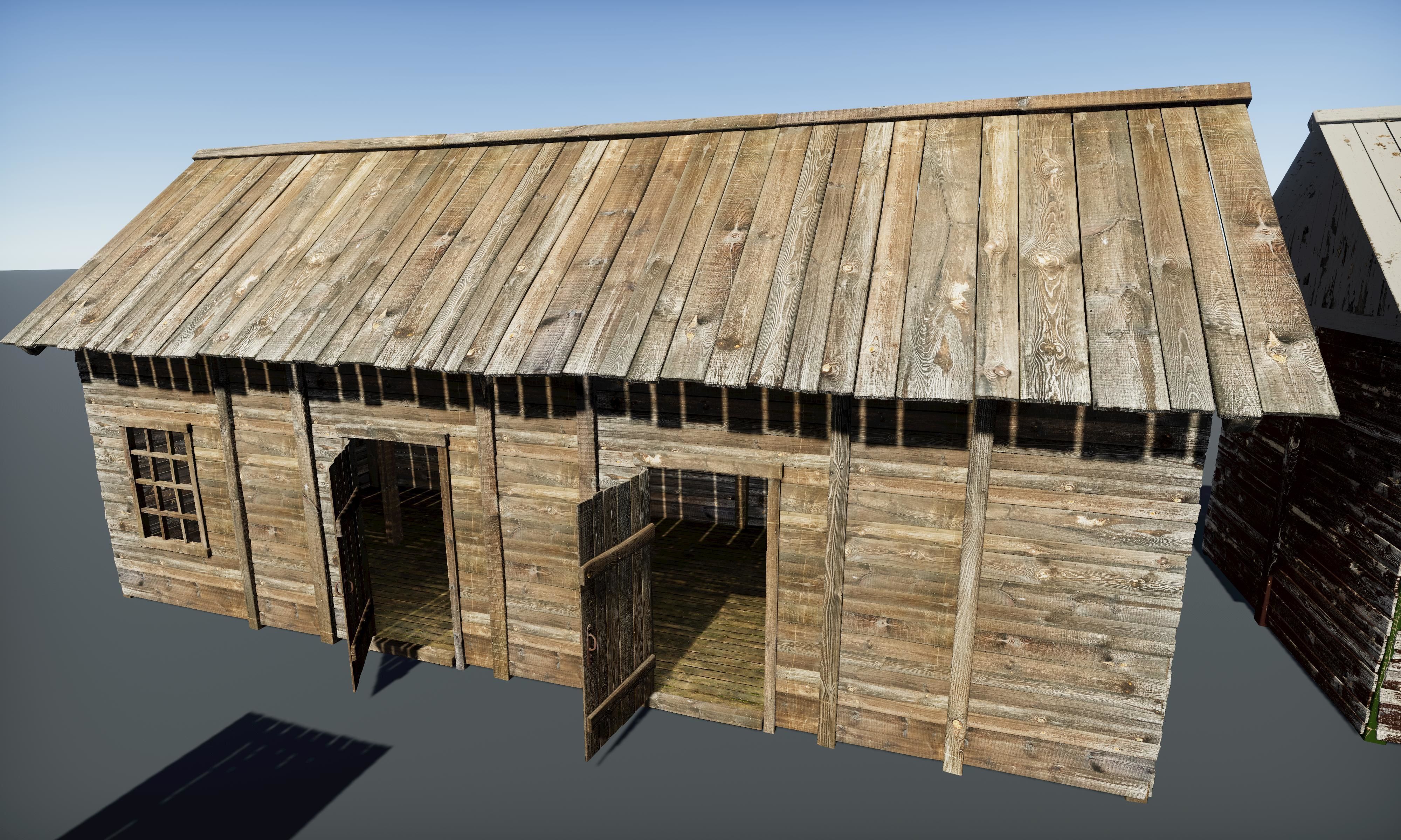 HQ Exterior Interior Props Pack Low-poly 3D model_46