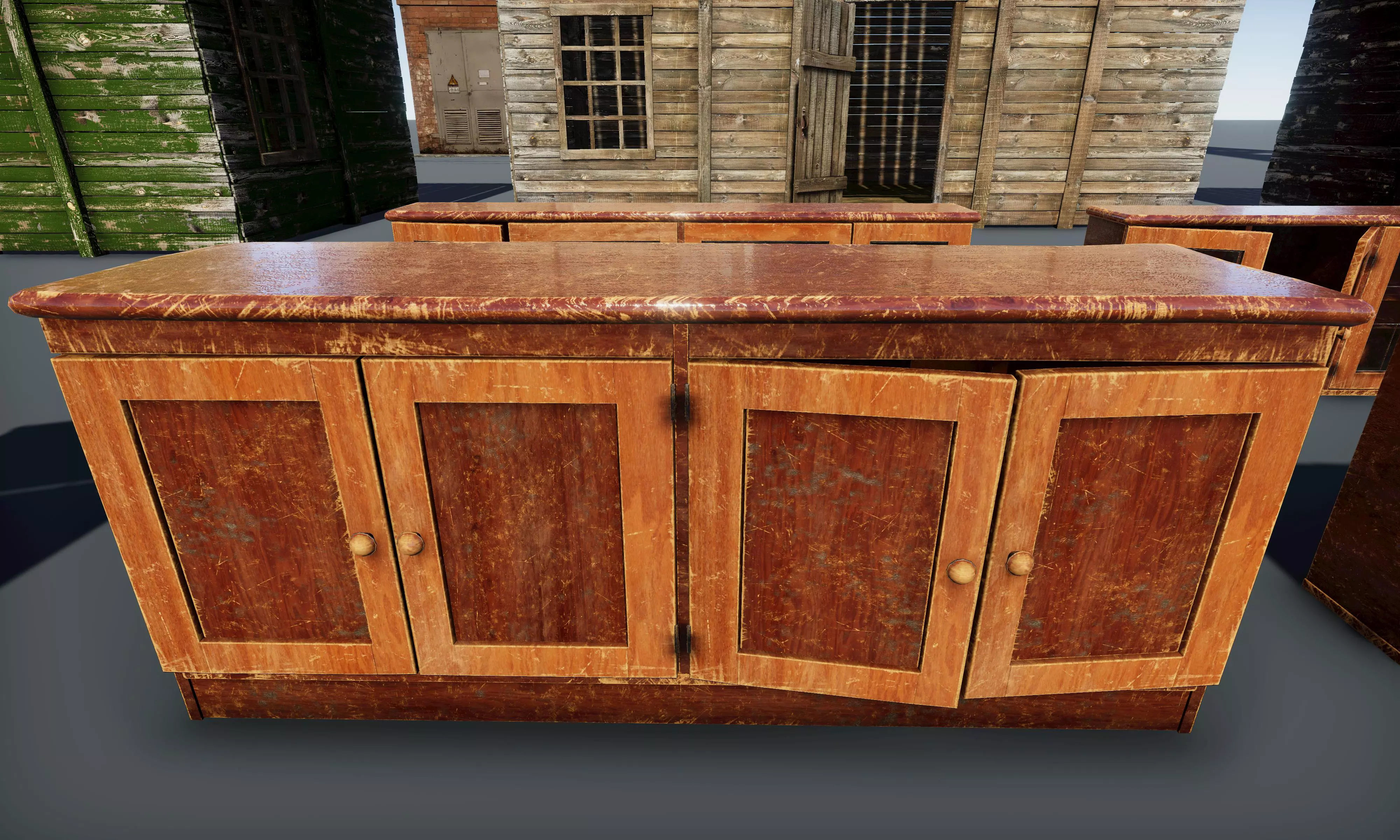 HQ Exterior Interior Props Pack Low-poly 3D model_14