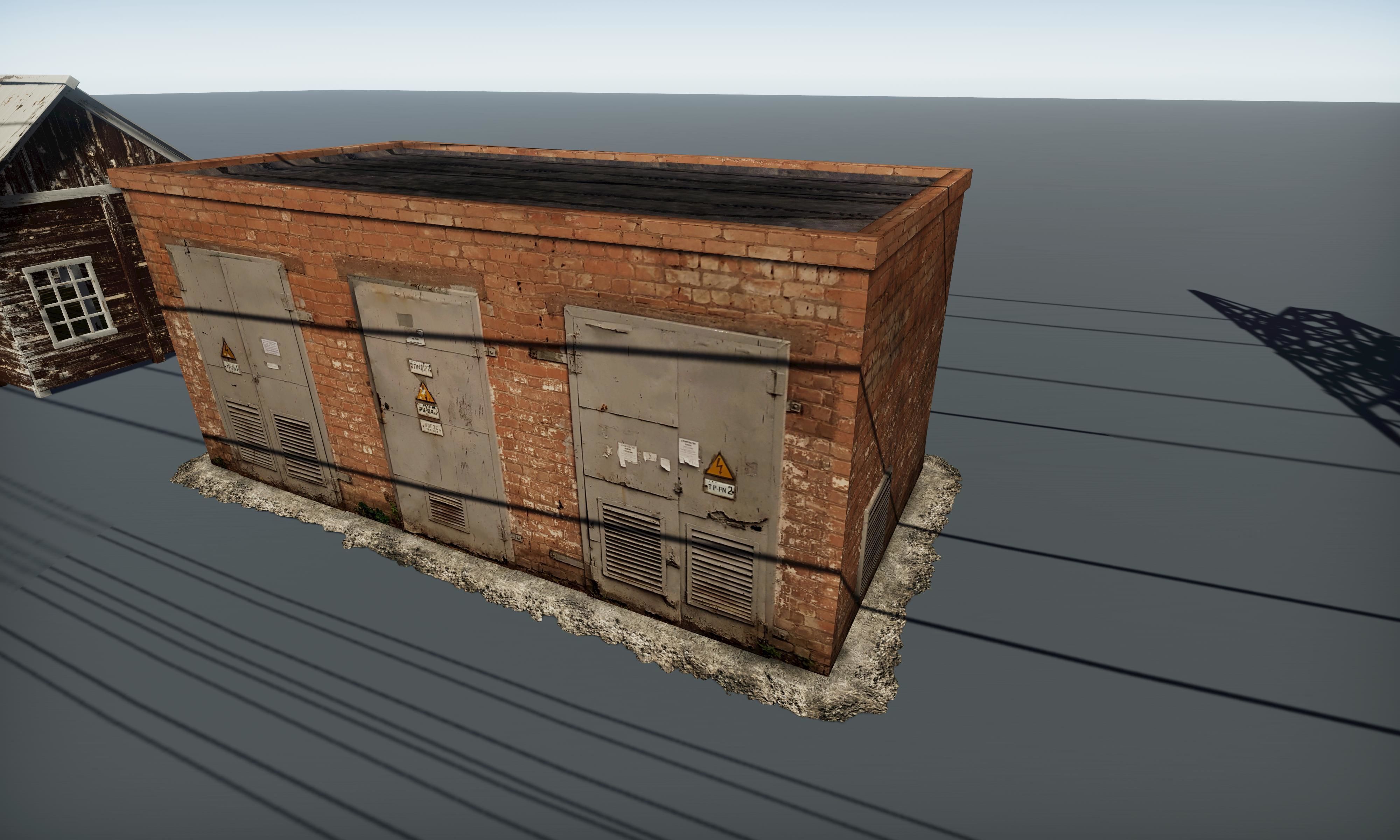 HQ Exterior Interior Props Pack Low-poly 3D model_64