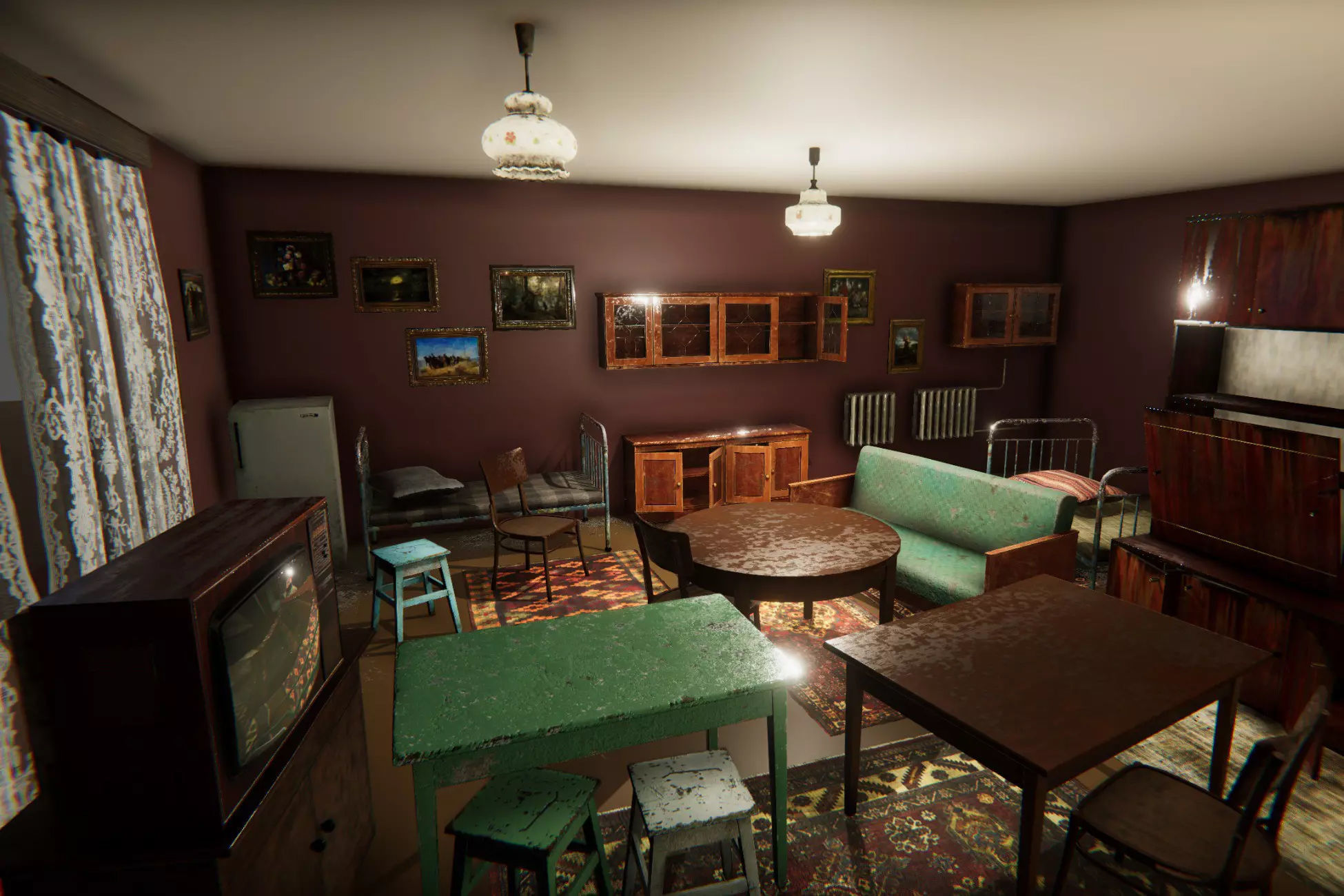 HQ Exterior Interior Props Pack Low-poly 3D model_1