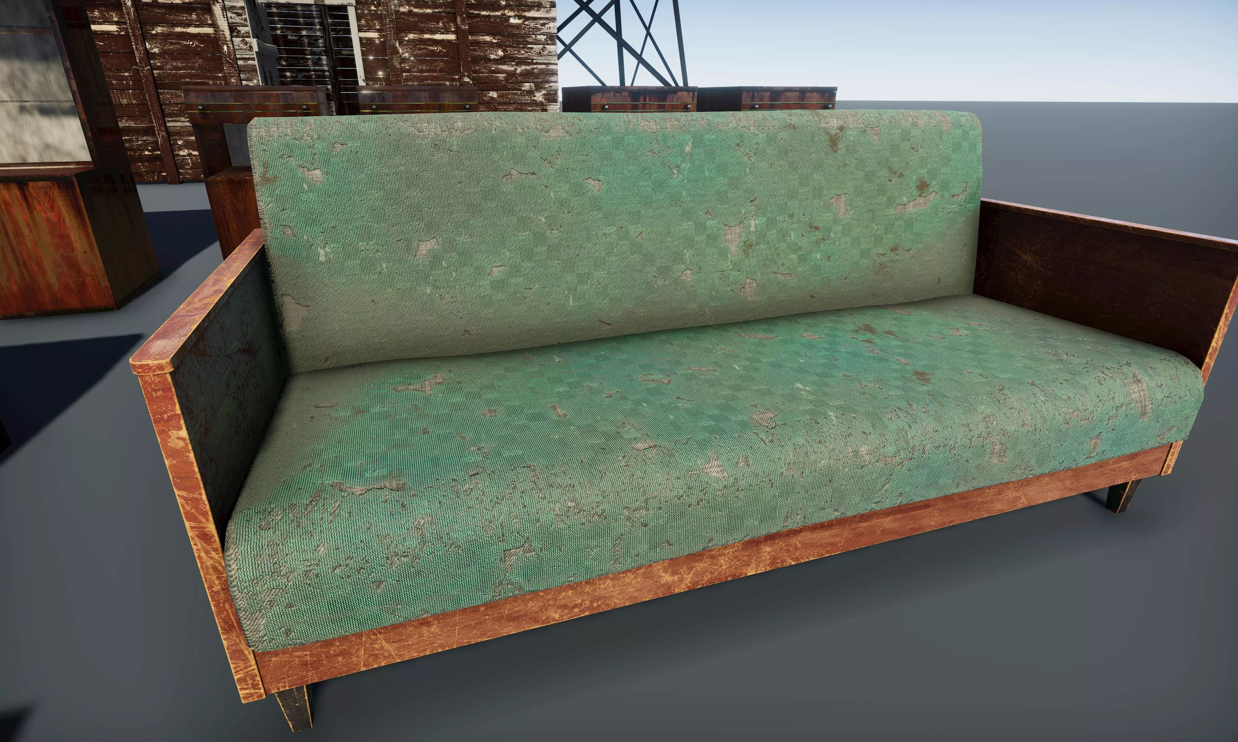 HQ Exterior Interior Props Pack Low-poly 3D model_19