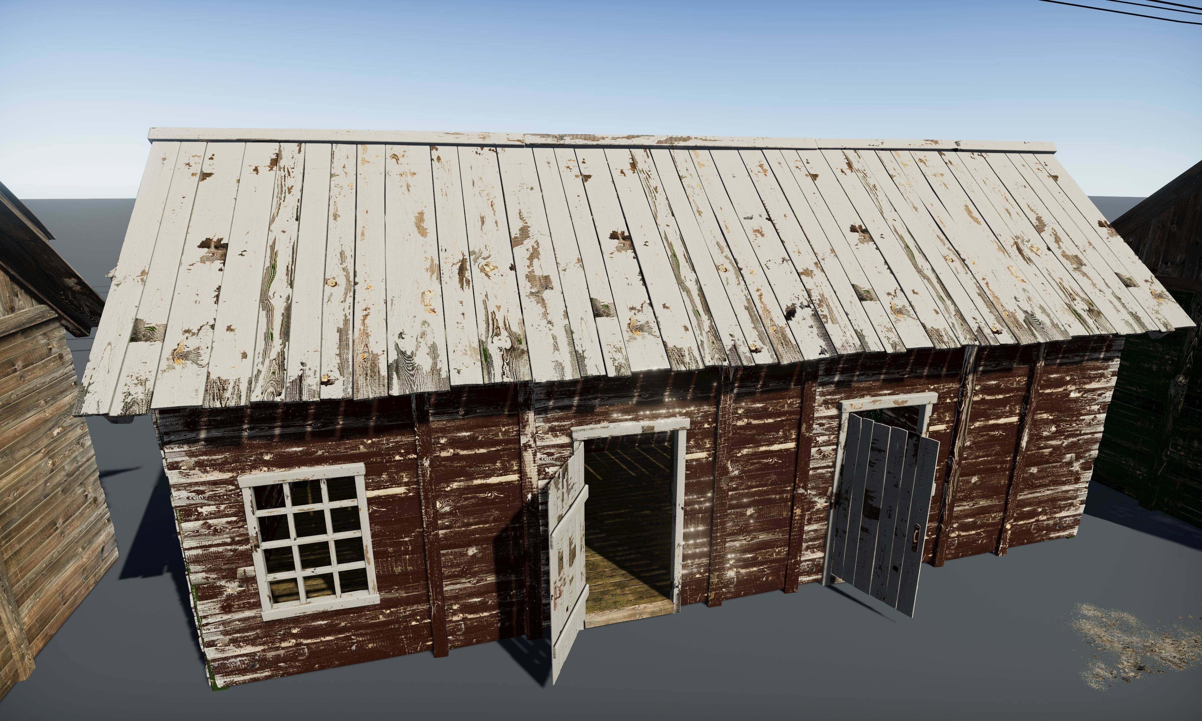 HQ Exterior Interior Props Pack Low-poly 3D model_51