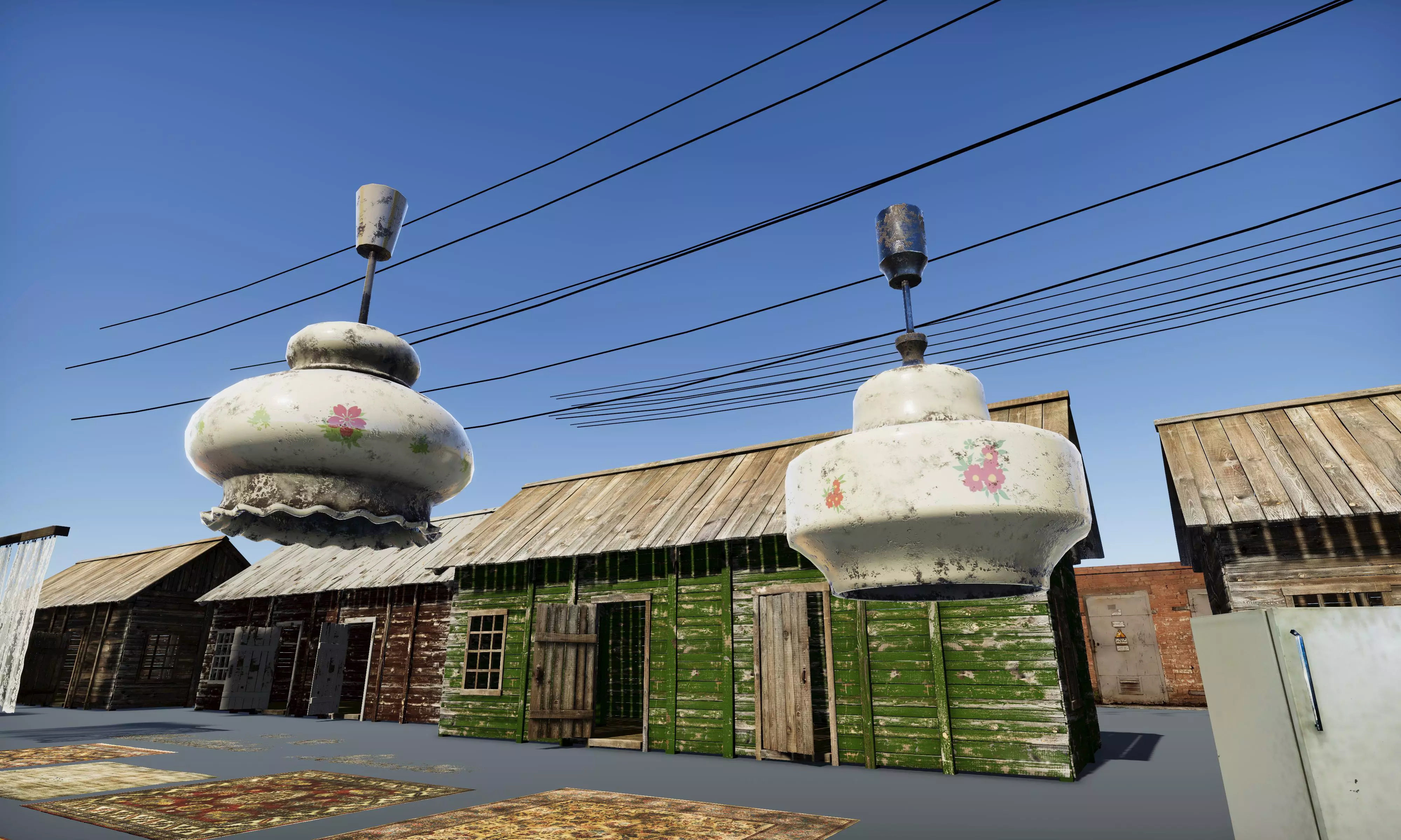 HQ Exterior Interior Props Pack Low-poly 3D model_31