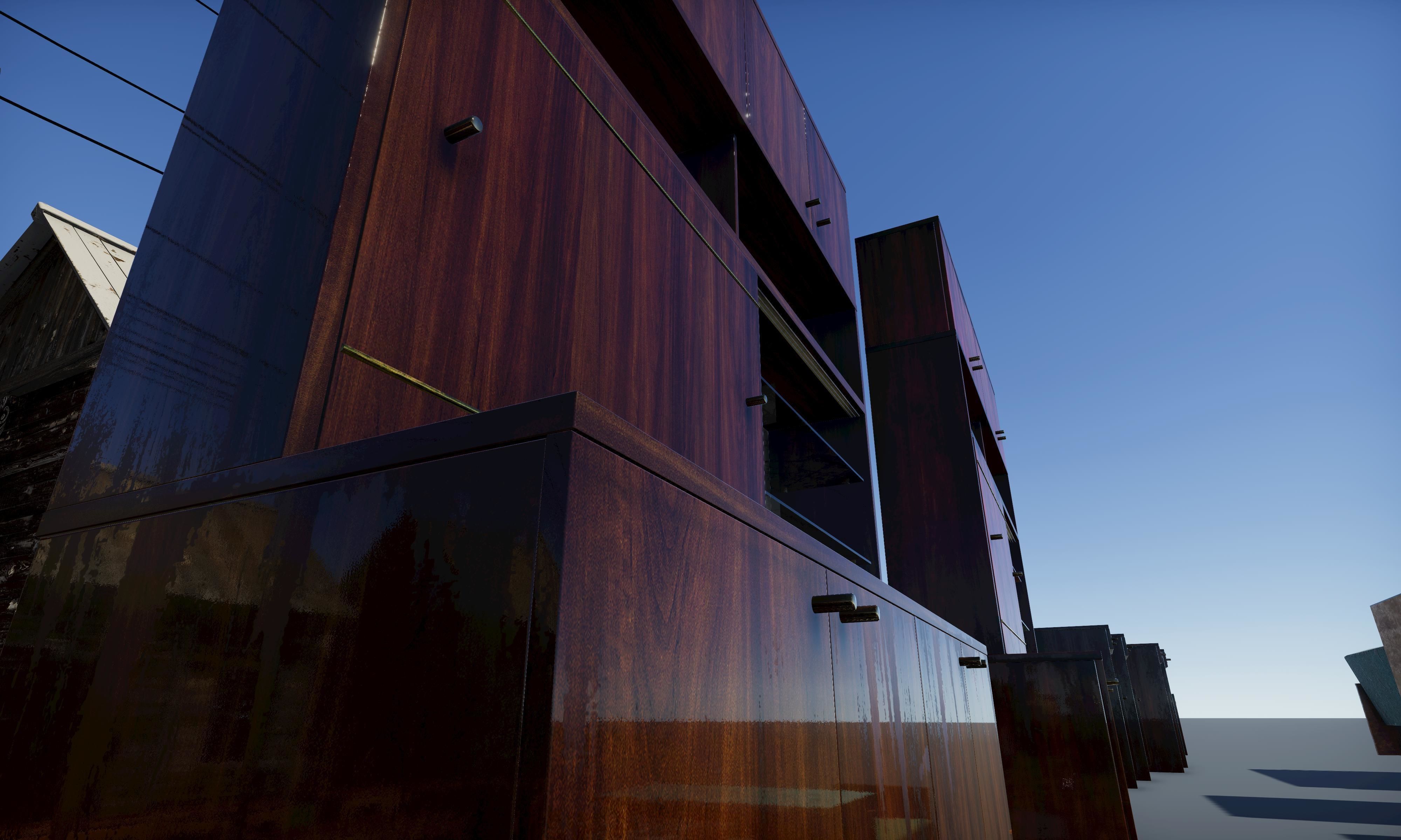 HQ Exterior Interior Props Pack Low-poly 3D model_36