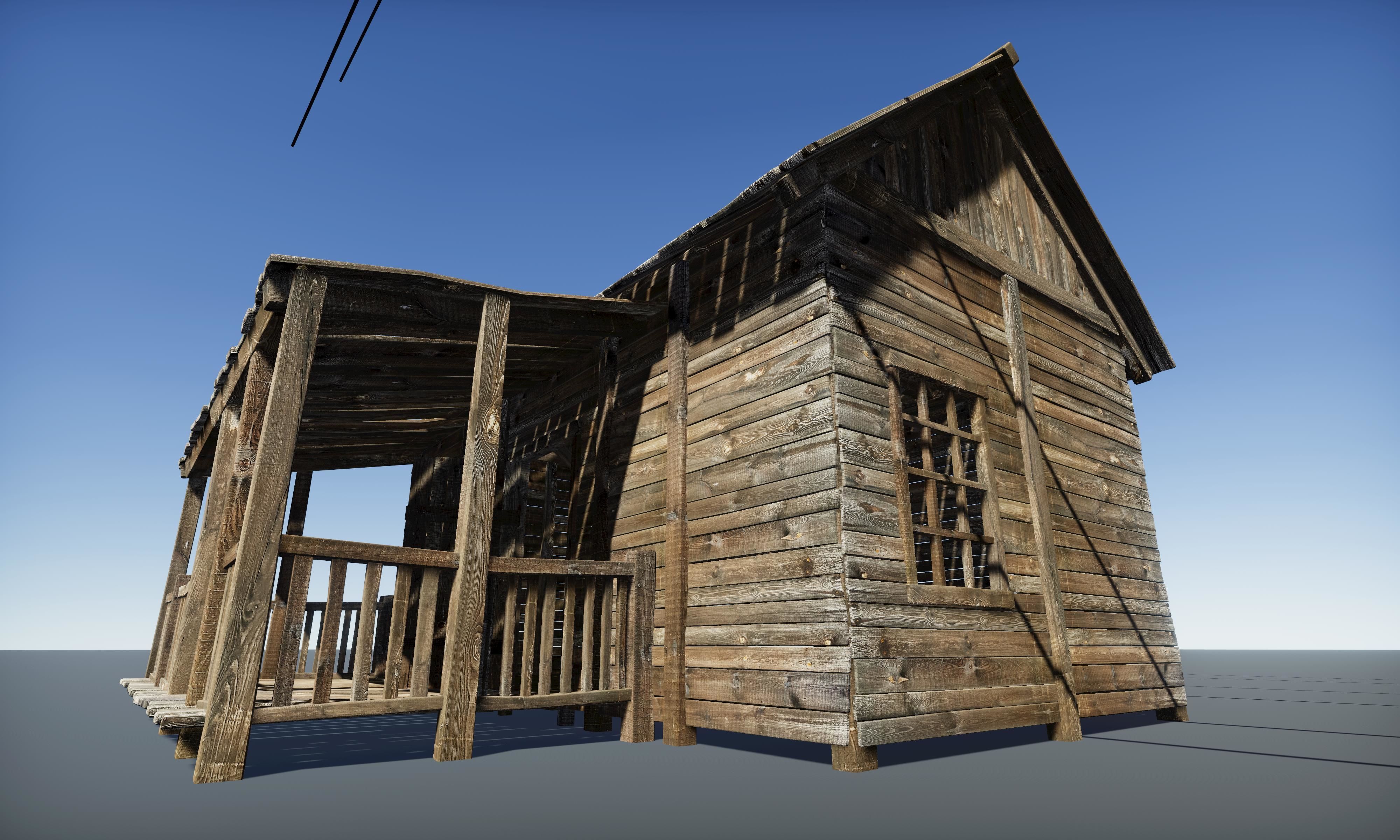 HQ Exterior Interior Props Pack Low-poly 3D model_69