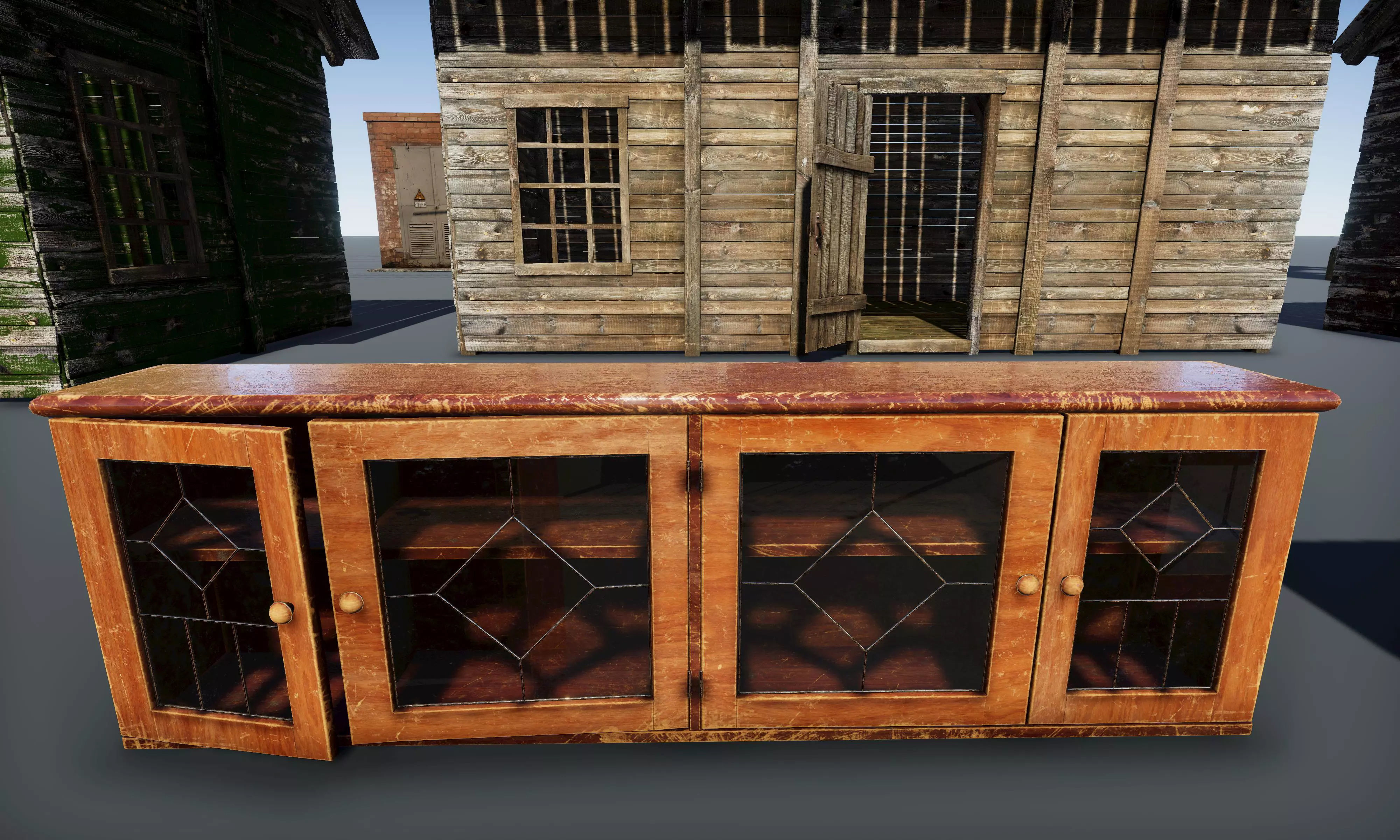 HQ Exterior Interior Props Pack Low-poly 3D model_17