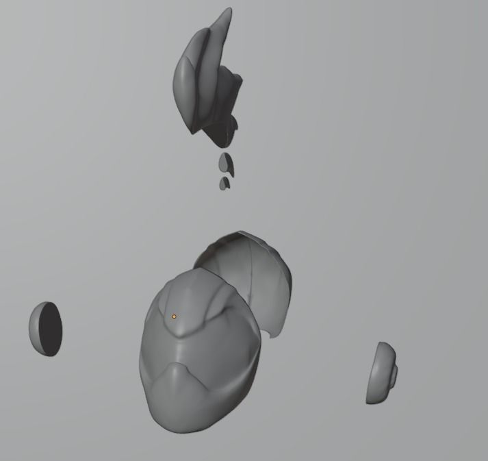 Helmet Pantheon Zombie Slayer - League Of Legends 3D print model_4