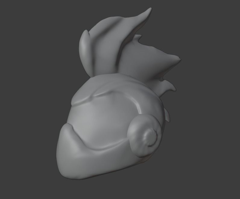 Helmet Pantheon Zombie Slayer - League Of Legends 3D print model_5