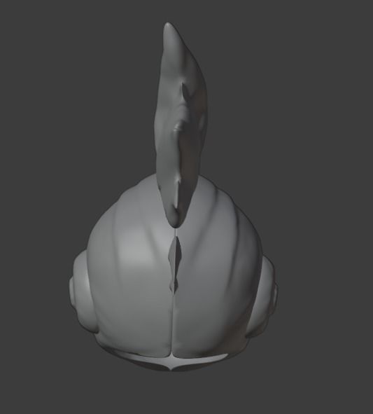 Helmet Pantheon Zombie Slayer - League Of Legends 3D print model_7