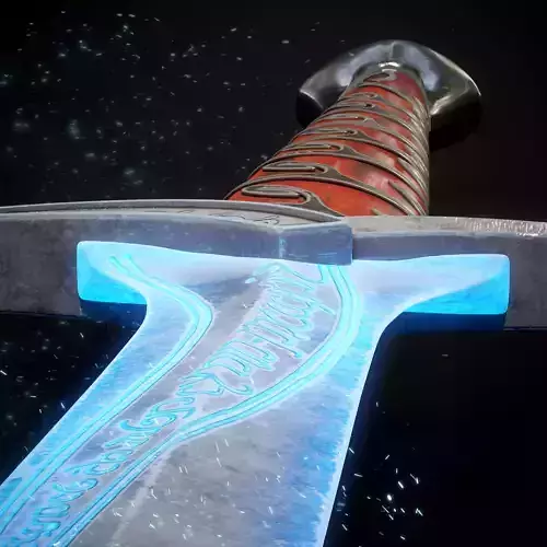 Bilbo Sting Sword 3D print model