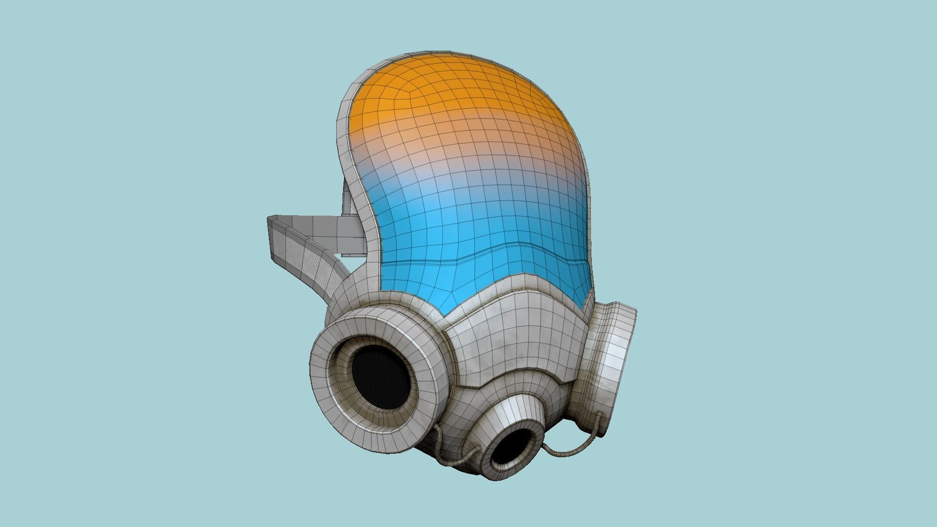 08 Gas Masks A Full Face- Character Design Fashion 3D Model Collection_66