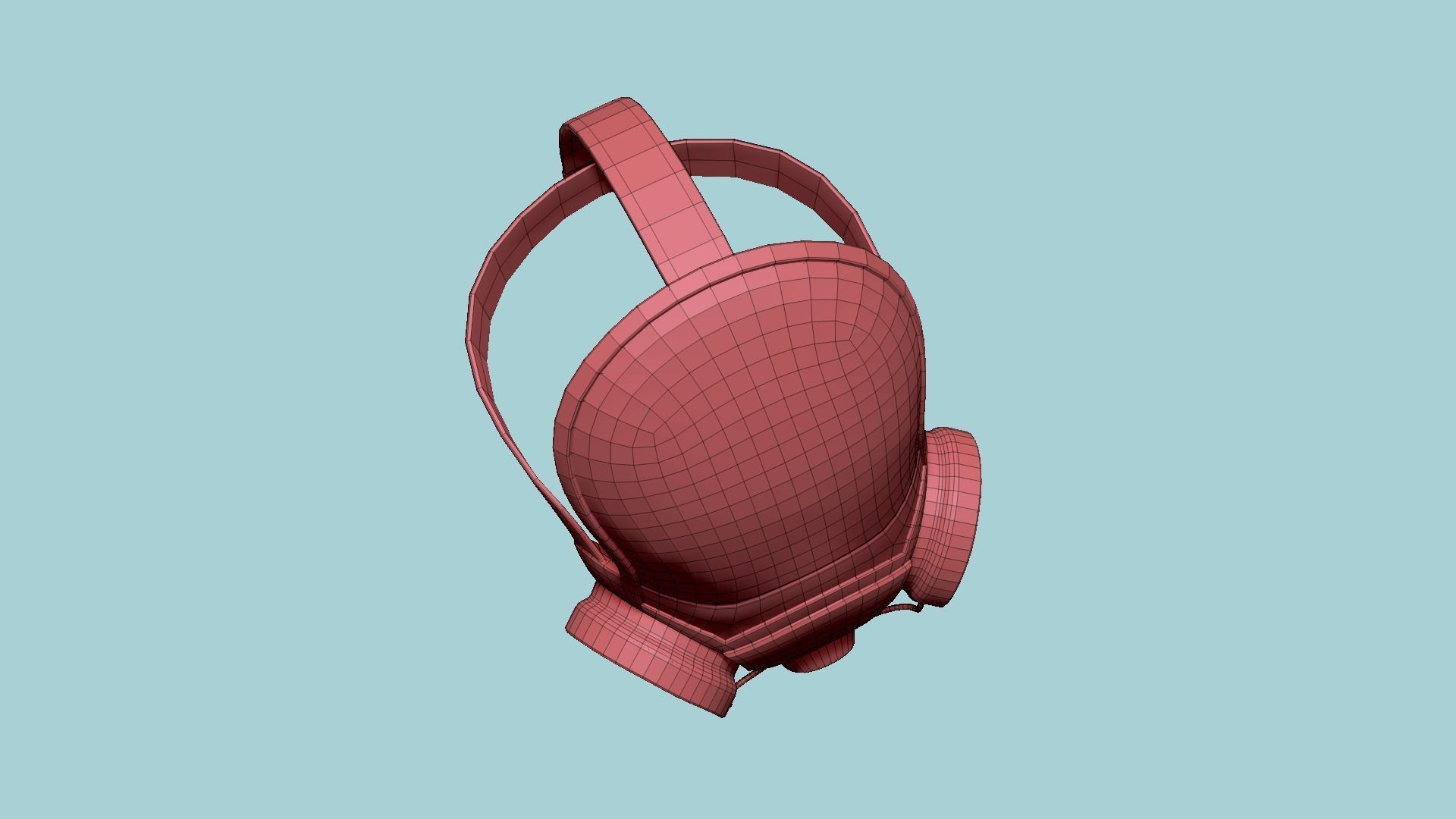 08 Gas Masks A Full Face- Character Design Fashion 3D Model Collection_14