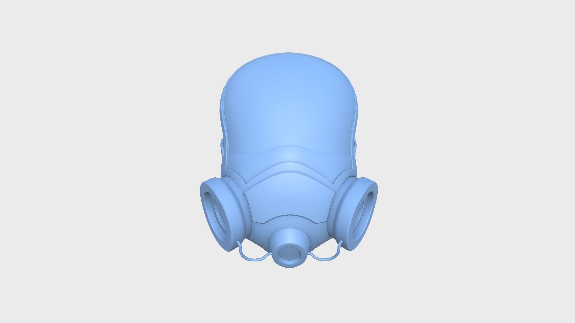 08 Gas Masks A Full Face- Character Design Fashion 3D Model Collection_11