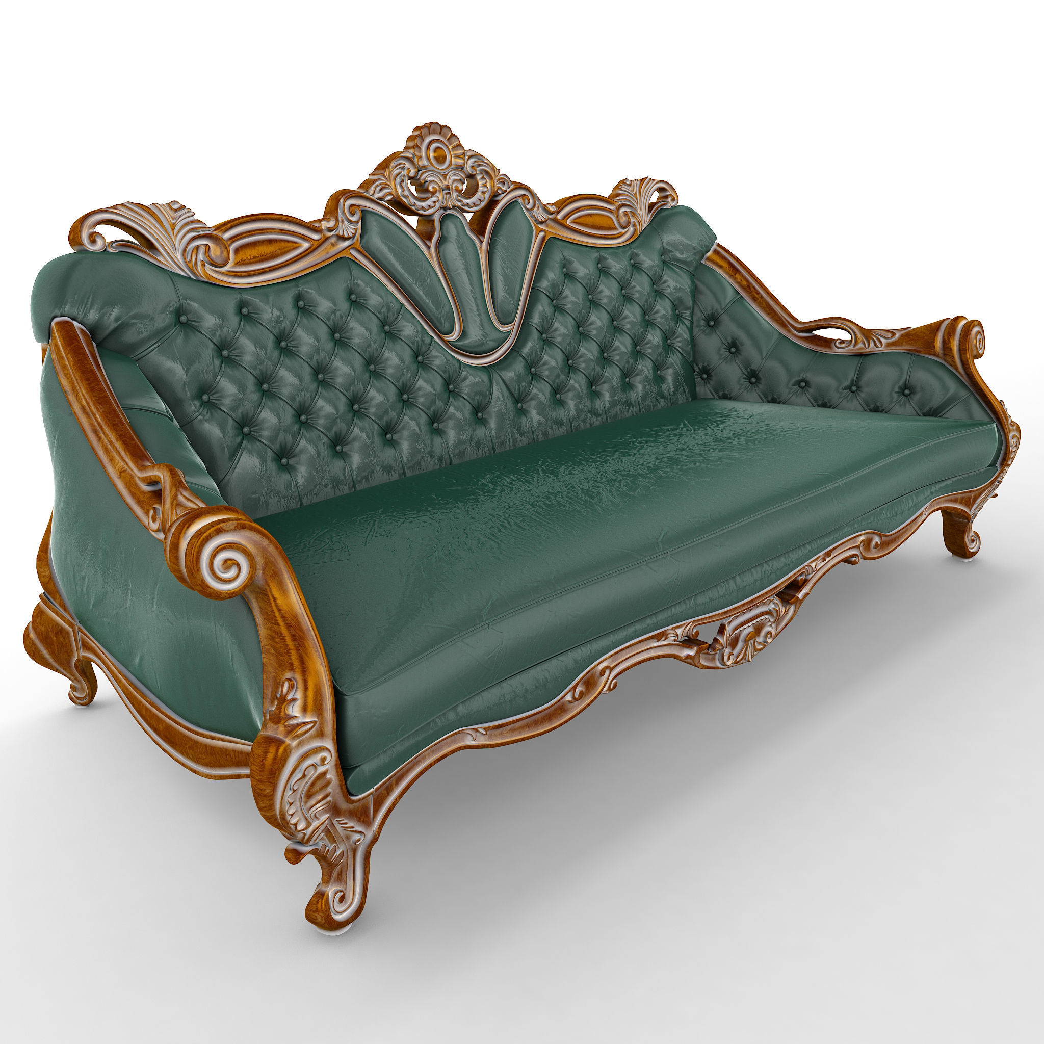 Ambiance Sofa Soft Low-poly 3D model_4
