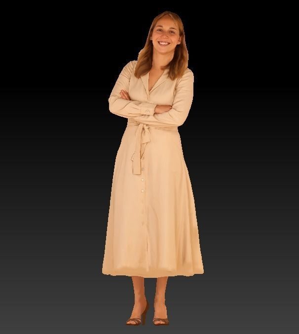 Female 3d for printing 3D print model_2