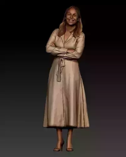 Female 3d for printing 3D print model