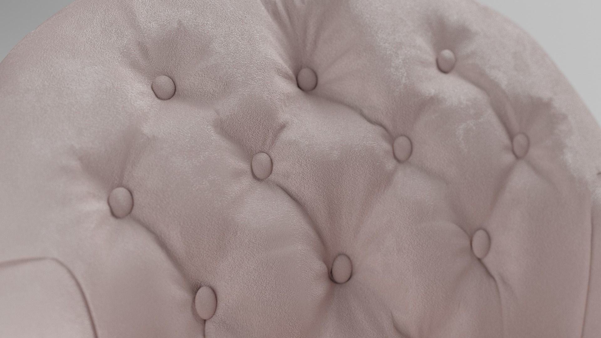 Quadra lois armchair pink 3D model_4