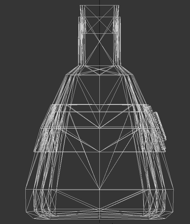 Hp and Mana potion 3D model_12