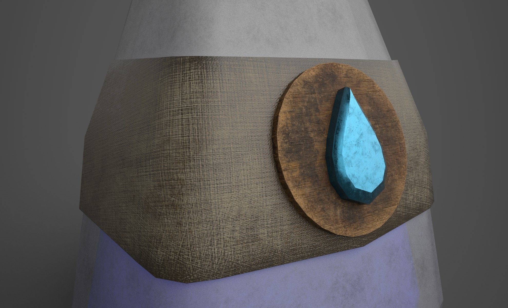 Hp and Mana potion 3D model_4