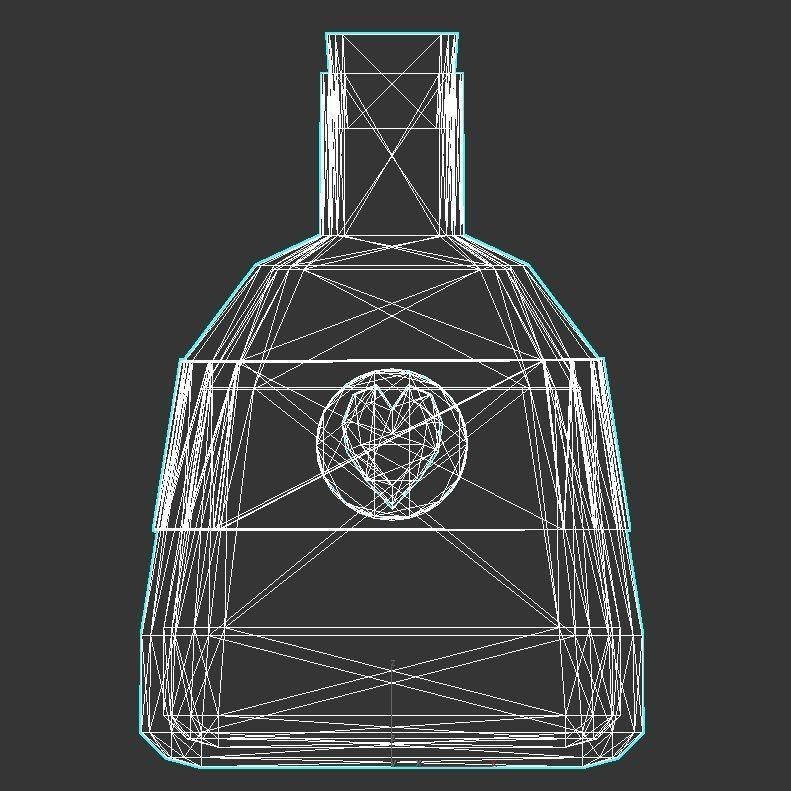 Hp and Mana potion 3D model_17