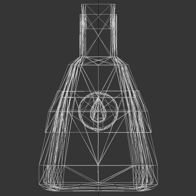 Hp and Mana potion 3D model_11