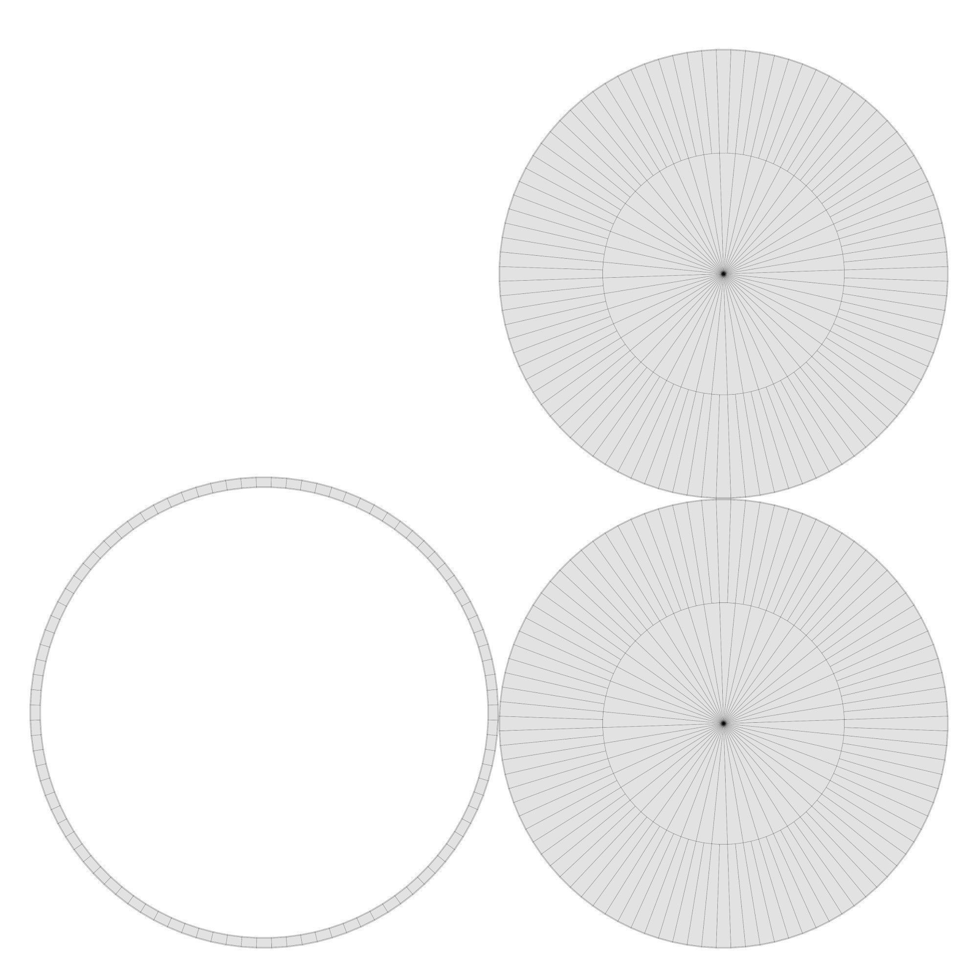 Chair two coffee tables with marble tops Free low-poly 3D model_5