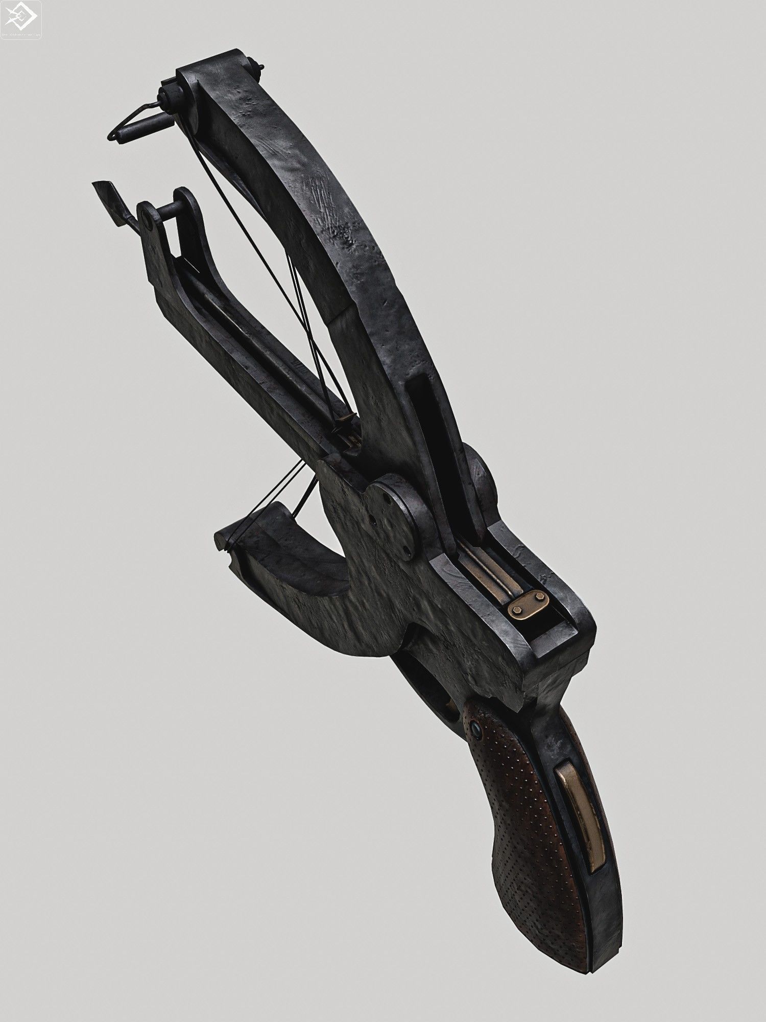 Little Joe crossbow  WW2 Low-poly 3D model_7