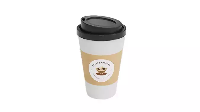 Take Away Coffee 3D model