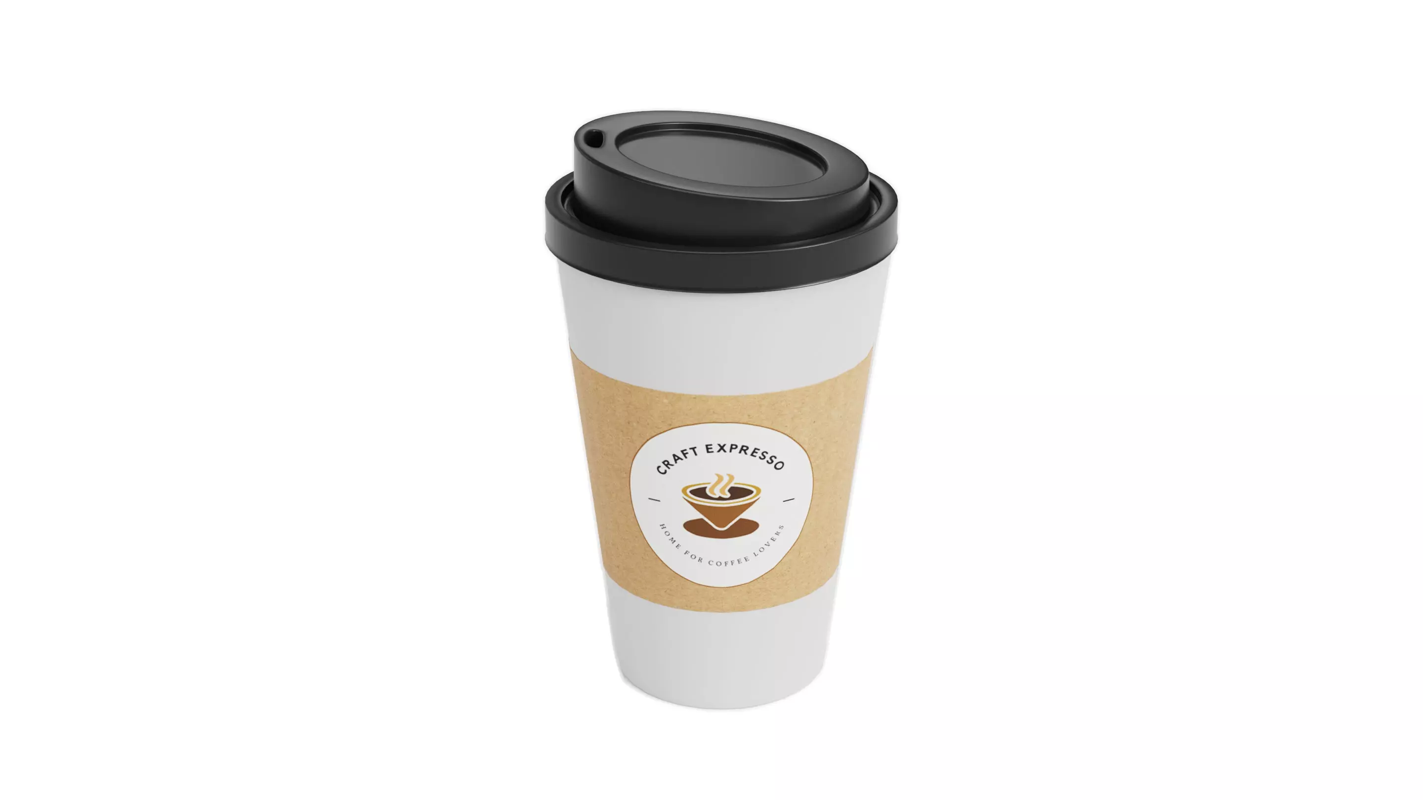 Take Away Coffee 3D model_0