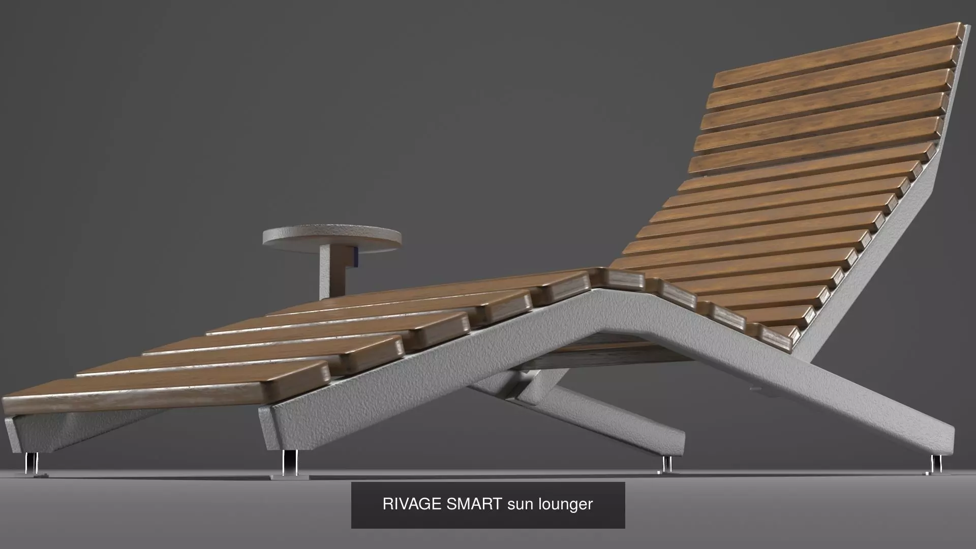 RIVAGE sun lounger 3D Model Collection_0