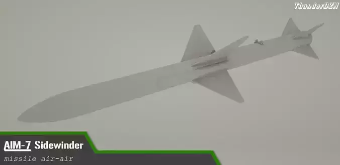 AIM-7 Sparrow Non-Textured