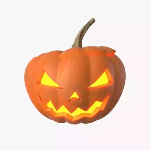 Halloween Pumpkin Free low-poly 3D model
