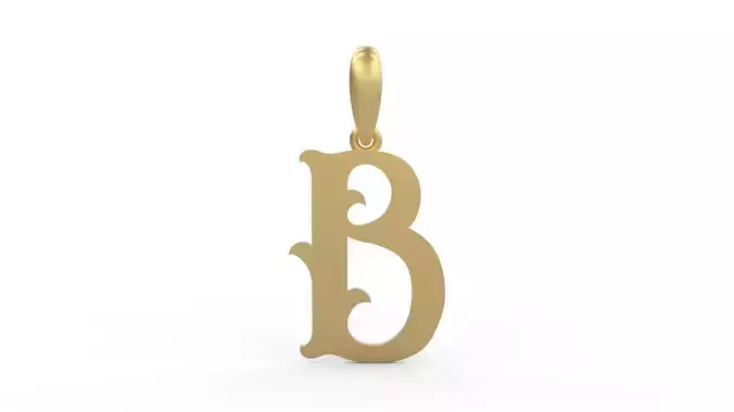 Initial Letters Pendant Circusia B