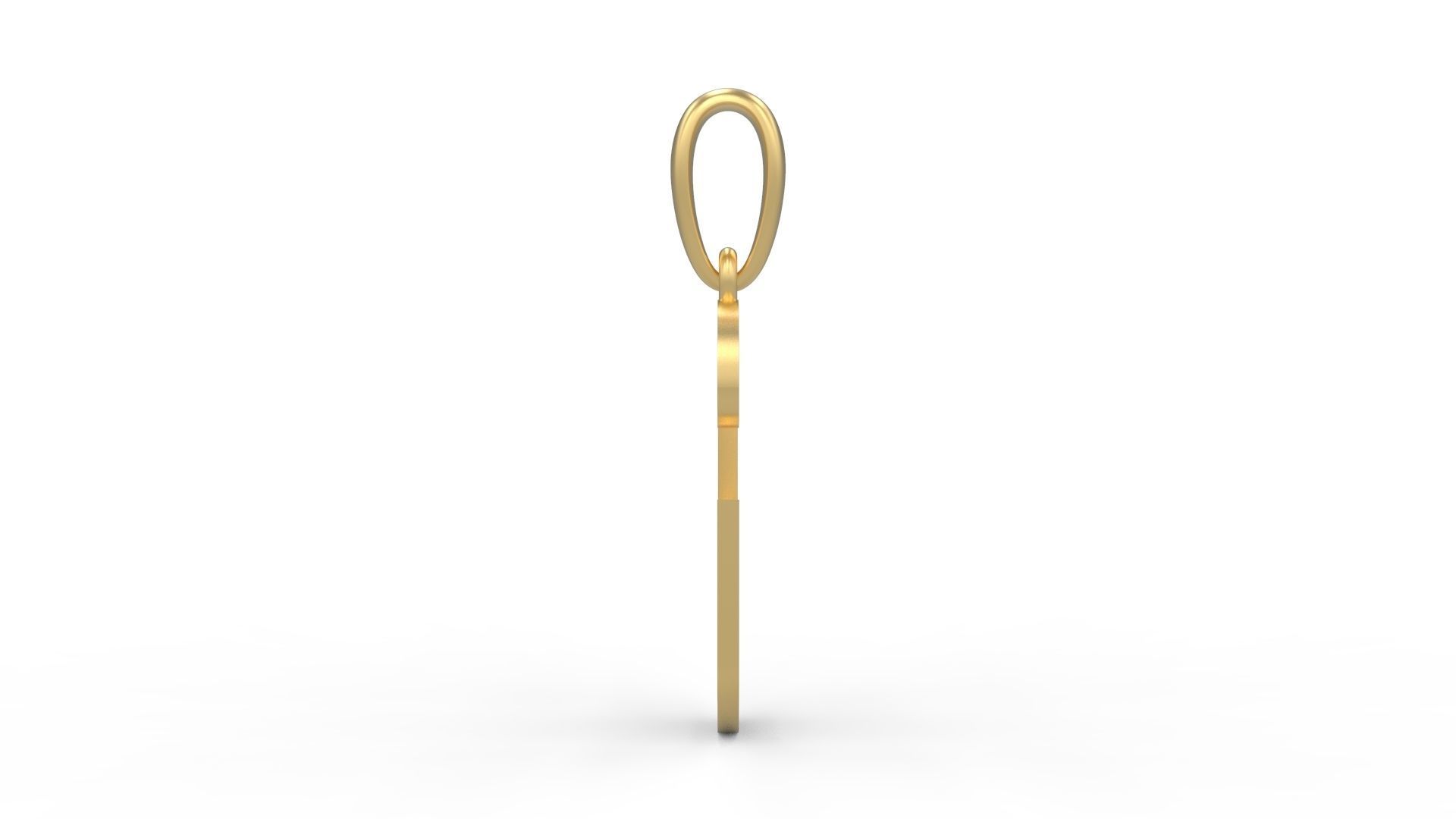 Initial Letters Pendant Circusia G 3D print model_2