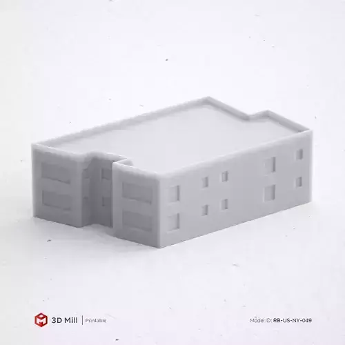3D Print miniature building RB-US-NY-049