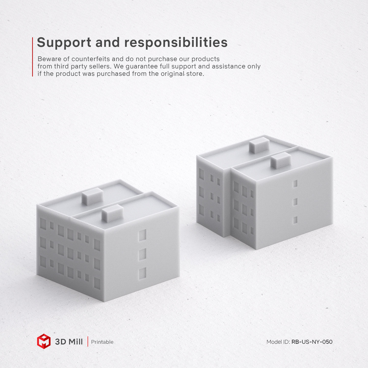 3D Print miniature building RB-US-NY-050 3D print model_6