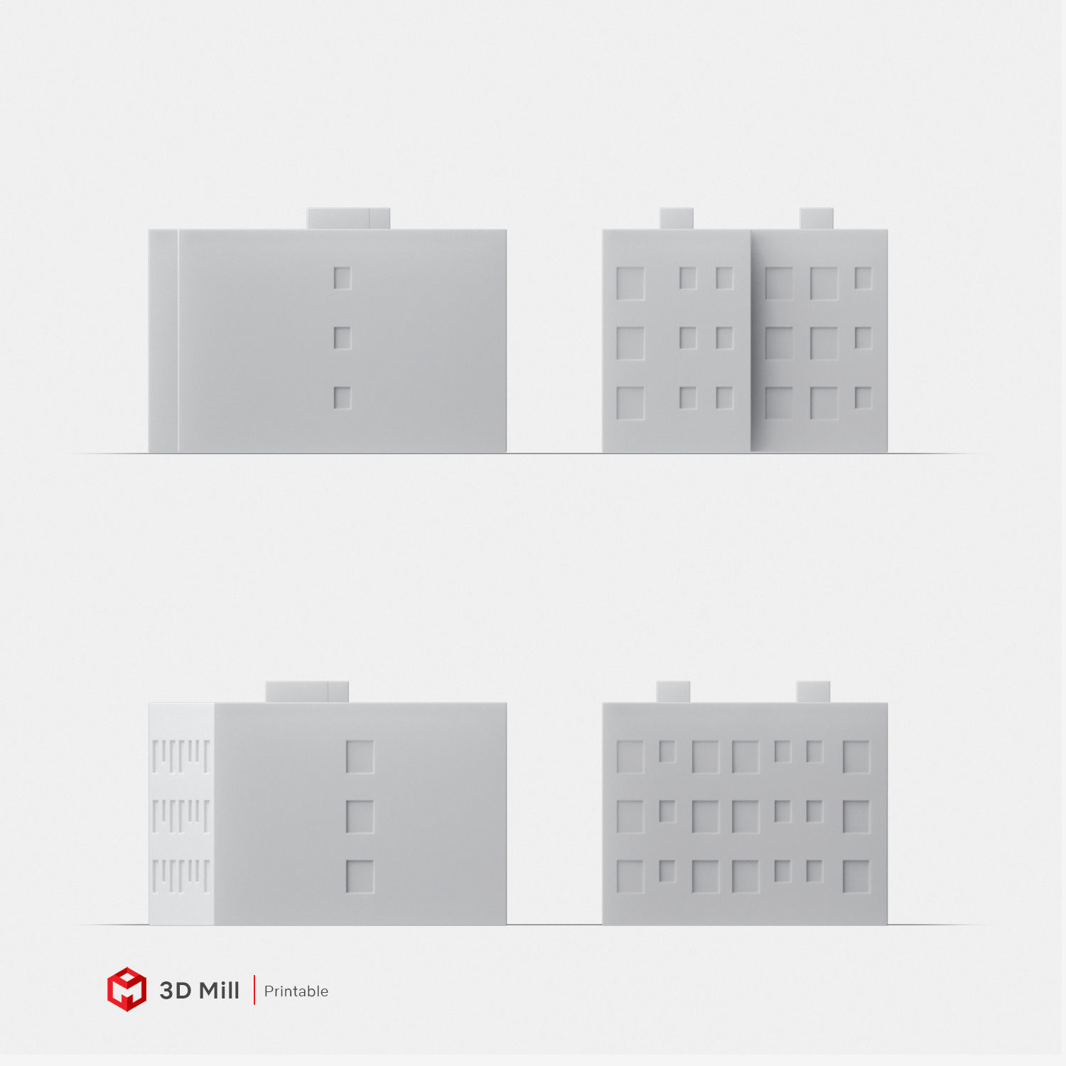 3D Print miniature building RB-US-NY-050 3D print model_2