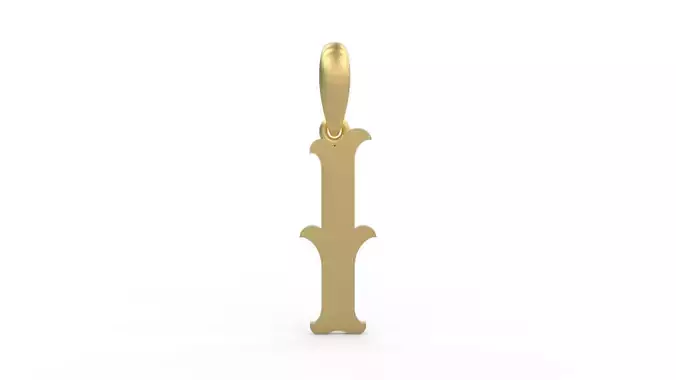 Initial Letters Pendant Circusia I