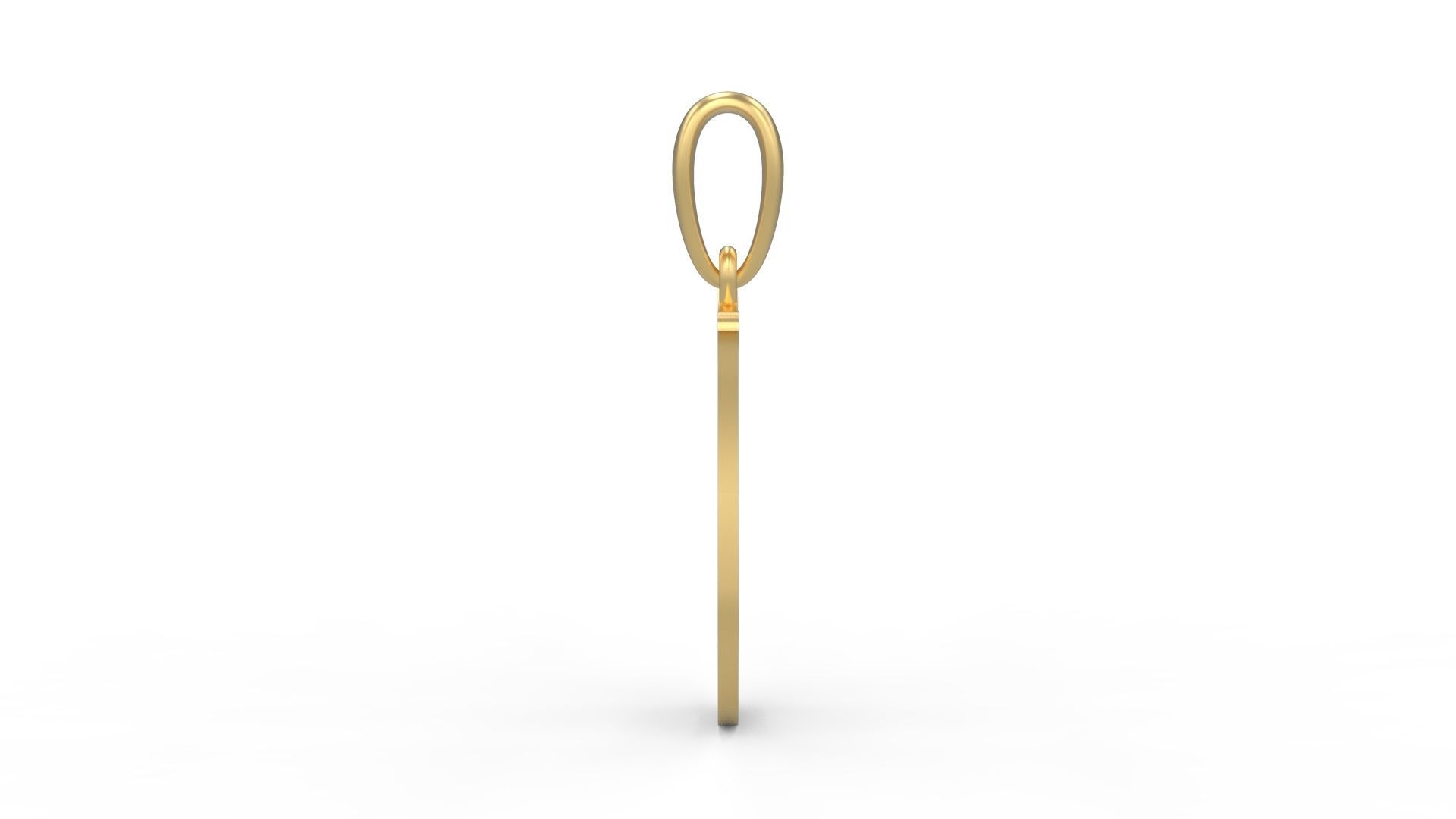 Initial Letters Pendant Circusia J 3D print model_2