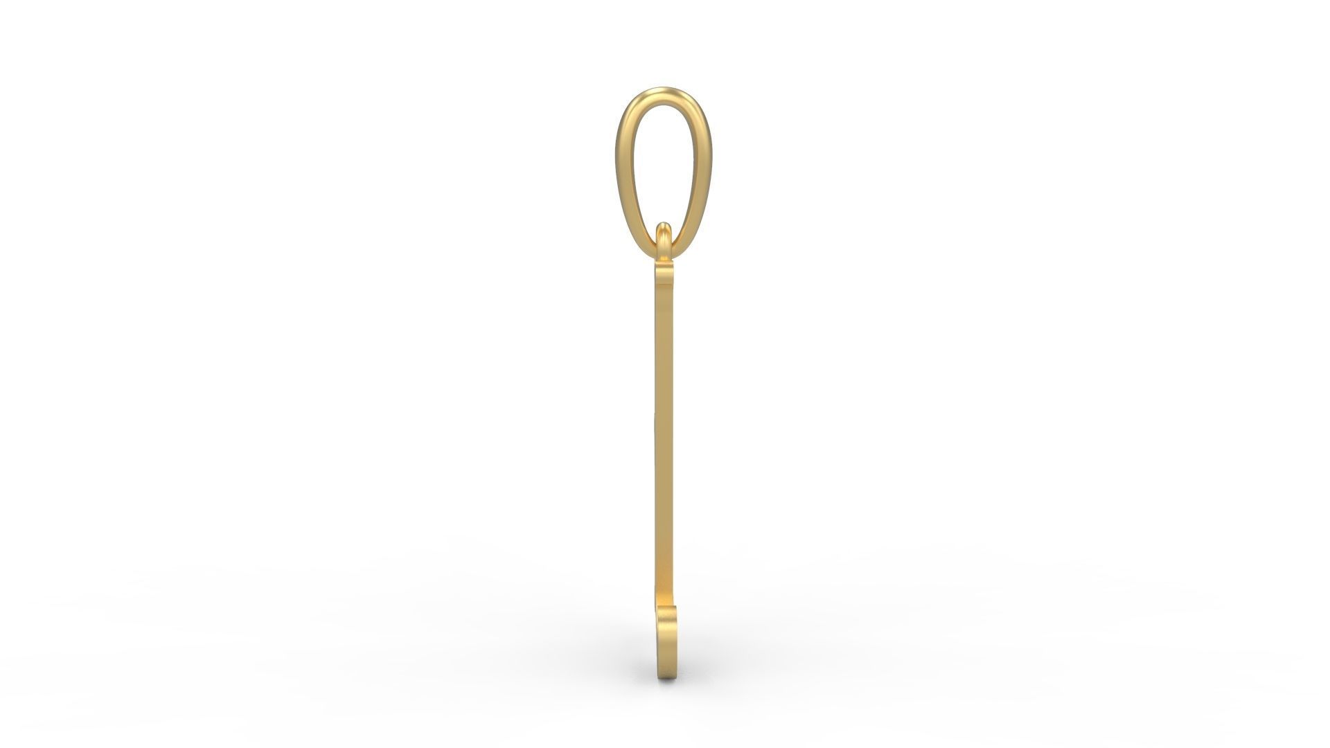 Initial Letters Pendant Circusia L 3D print model_2