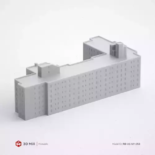 3D Print miniature building RB-US-NY-053
