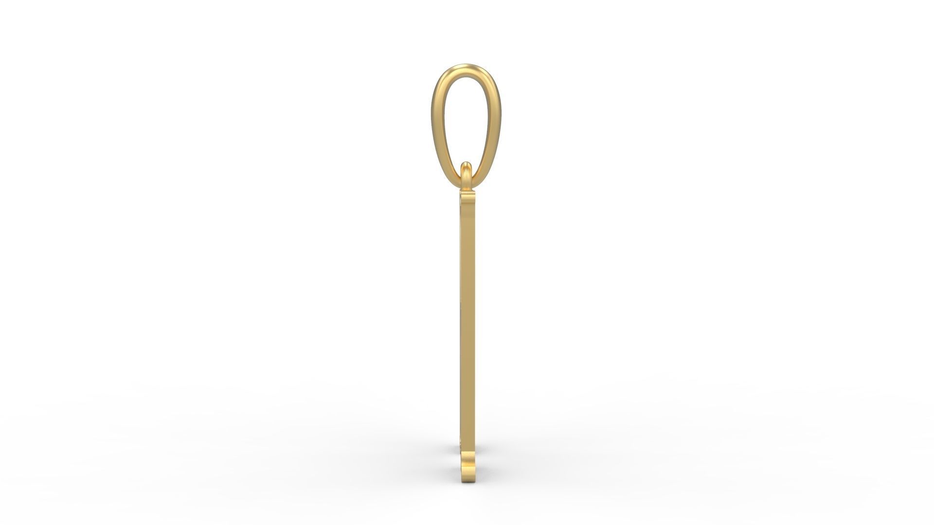 Initial Letters Pendant Circusia N 3D print model_2