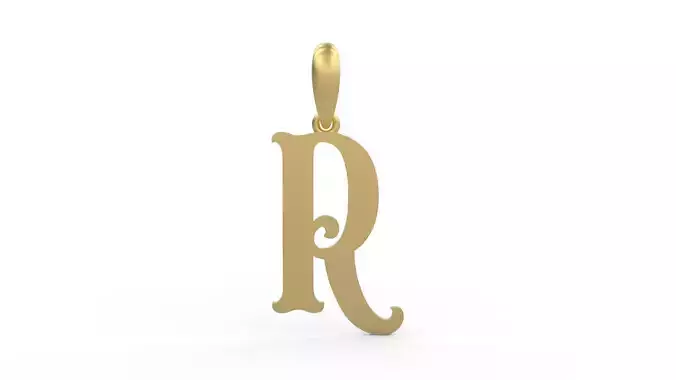 Initial Letters Pendant Circusia R