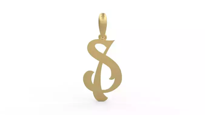 Initial Letters Pendant Circusia S