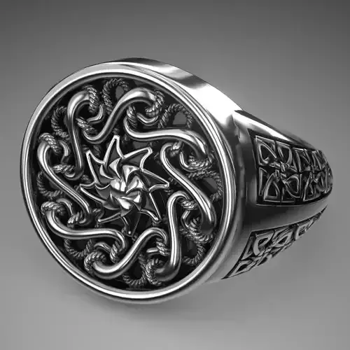 Celtic-ring-5 3D print model