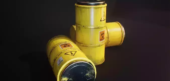 PBR Barrel  - Texture Variation 