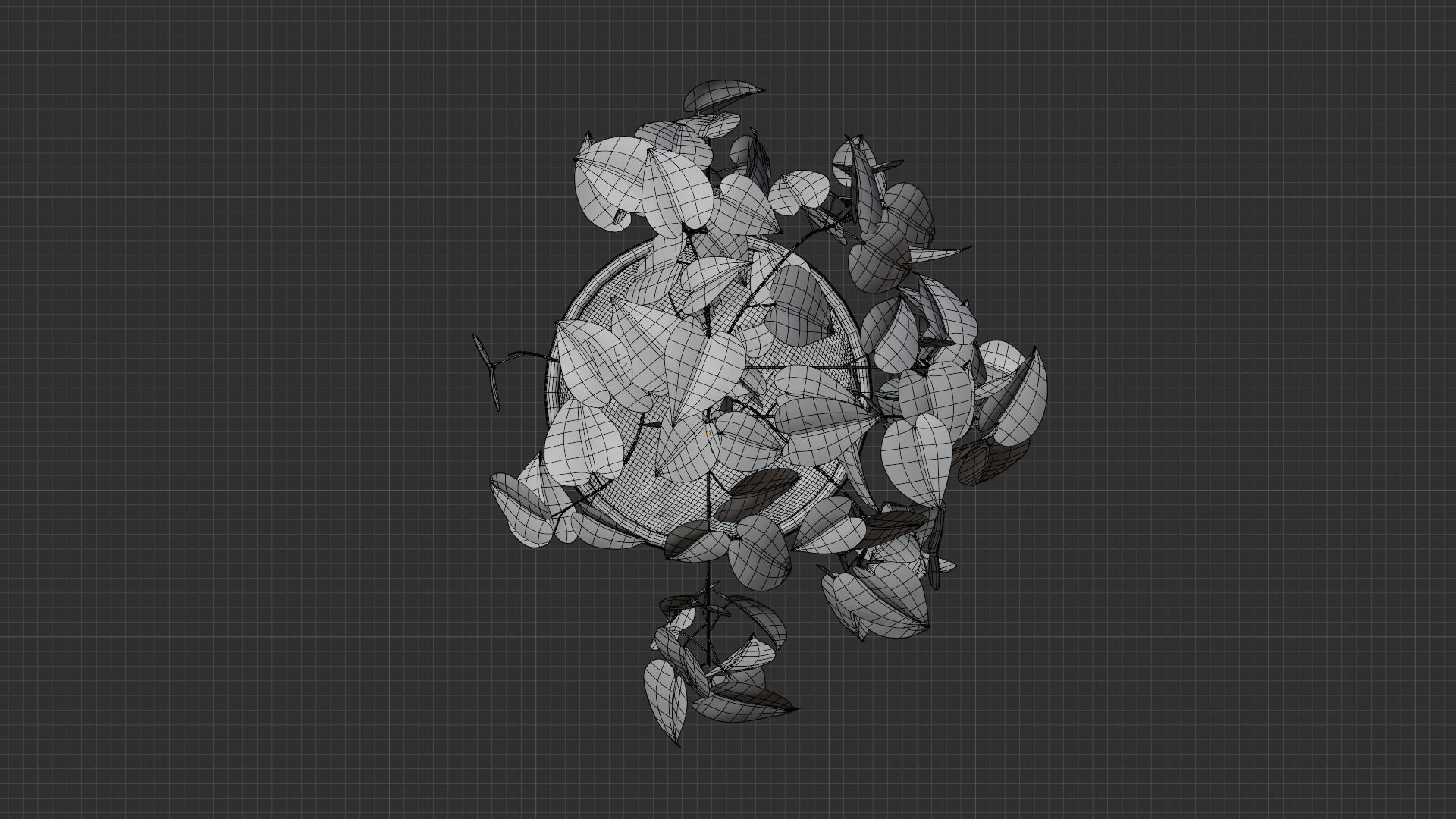 Pothos plant Free 3D model_8