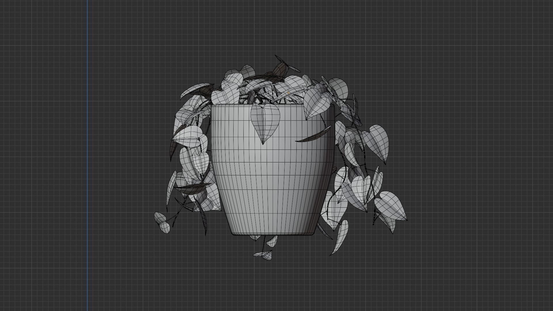 Pothos plant Free 3D model_7