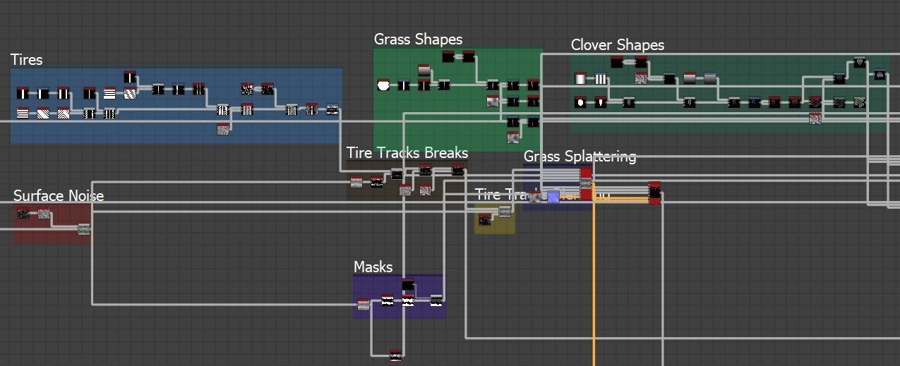 Muddy Road PBR Material Texture Texture_7